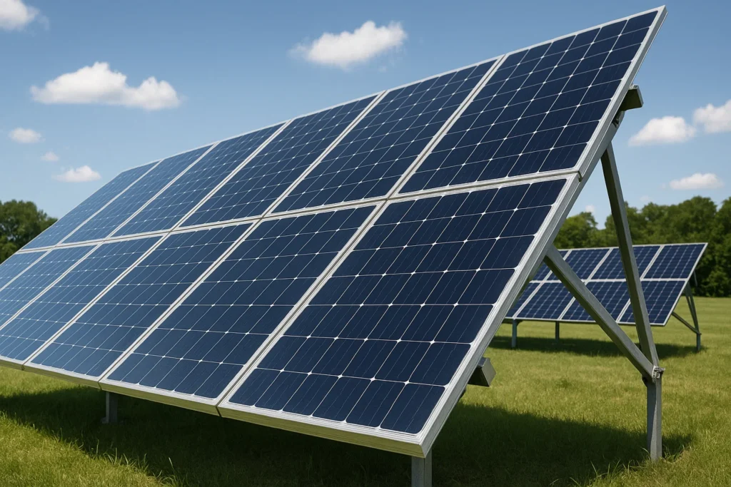 Montage Solarpanel