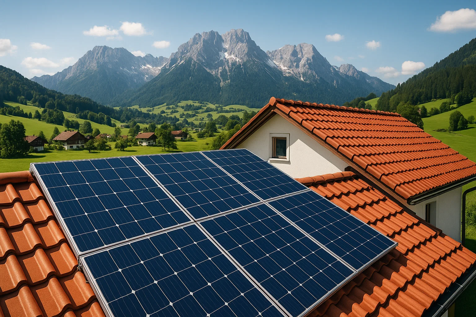 Steckdosen-Solaranlage