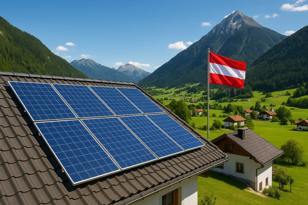 Solarpanel Befestigung