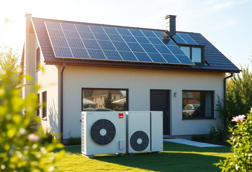 Wärmepumpe trifft Photovoltaik – Effiziente Lösungen für Häuser