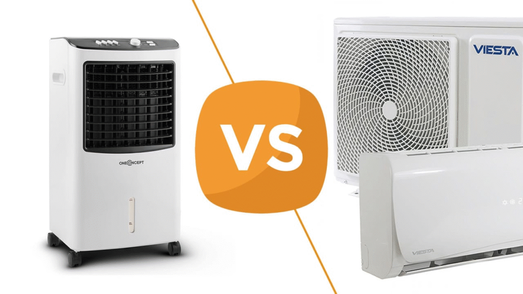 Mobile Klimaanlage vs Splitgerät