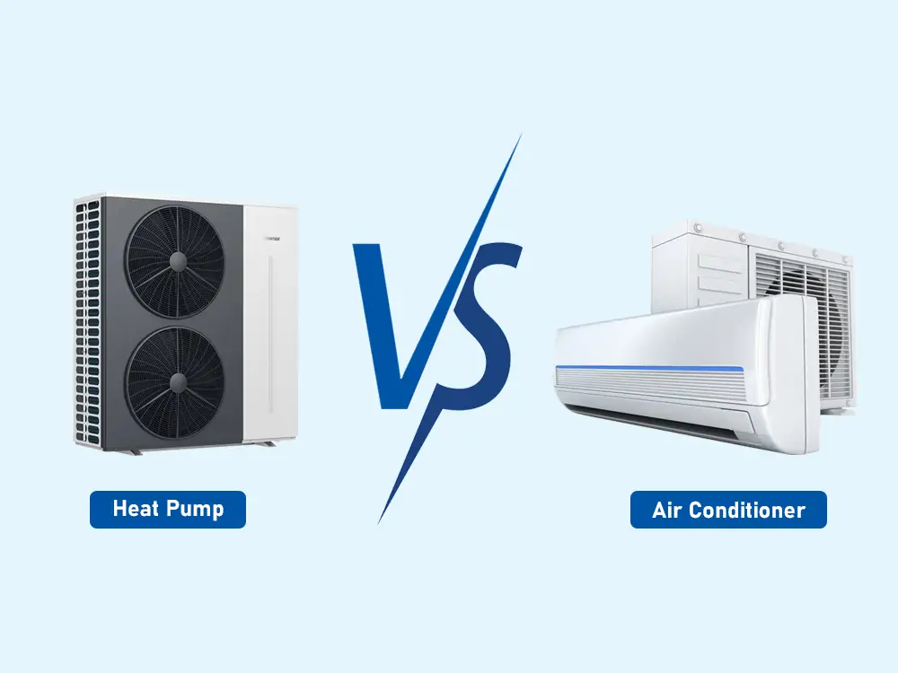 Klimaanlage vs Wärmepumpe