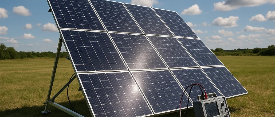 Solarpanel Leistung