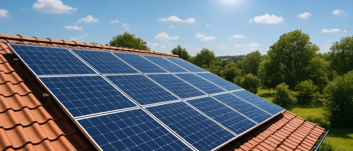 Warmwasser Solaranlage