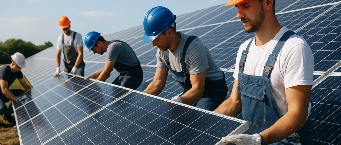 Solarpanel Größe